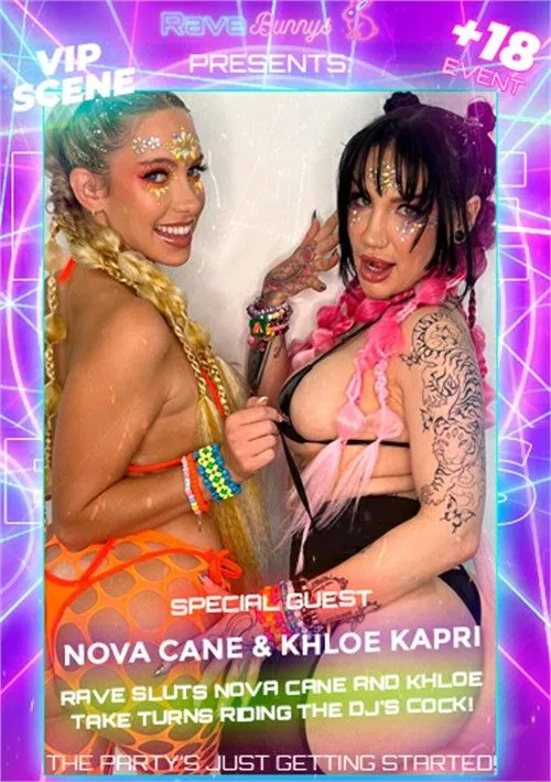 Rave Sluts Nova Cane And Khloe Kapri Take Turns Riding The DJ’s Cock! 2026 by RaveBunnys
